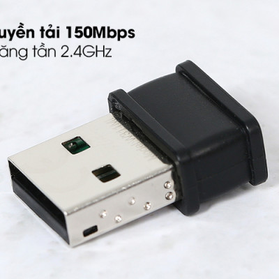USB Wifi 150Mbps Tenda W311MI Đen - Hàng chính hãng
