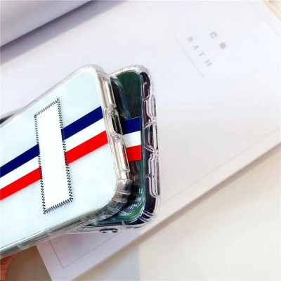 Ốp lưng chống sốc cho iPhone 14 Pro (6.1 inch) hiệu Likgus Thom Browne (bảo vệ toàn diện, chất liệu cao cấp, thiết kế thời trang 3 sọc màu) - hàng nhập khẩu