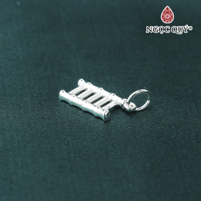 Charm treo hình cái thang tre - Ngọc Quý Gemstones