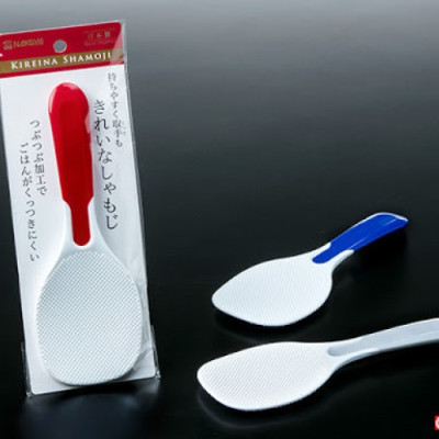 Bộ 3 muôi xới cơm Nakaya hoạt chất CEM-Bio kháng khuẩn an toàn - made in Japan