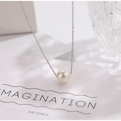 Dây chuyền nữ titan thời trang thép không gỉ trangsucpt có 3 màu sắc DCNUT26