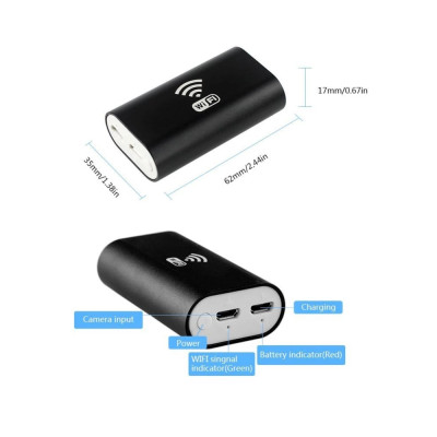 Camera Nội Soi chống nước cho điện thoại LED HD Wifi Endoscope Dài 1M - Hàng Nhập Khẩu