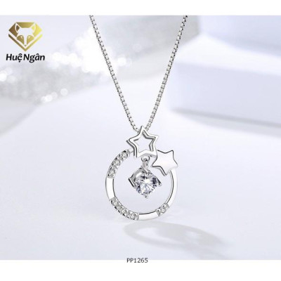 Dây chuyền bạc 925 Huệ Ngân - Ngôi sao may mắn PP1265