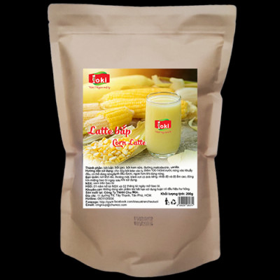 Latte bắp Yoki