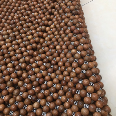 Chiếu Hạt Gỗ Hương Mộc Cao Cấp - Kích Thước 1,8mx2m hạt 1.6cm ( video , hình thật )