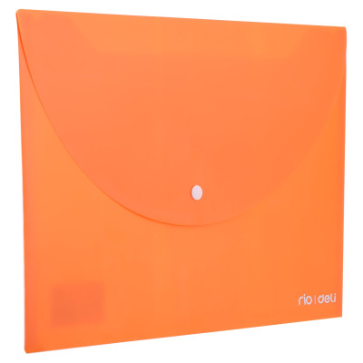 Túi Hồ Sơ A4 Deli, Đỏ, Cam, Xanh Dương, Tím Và Xanh Lá Cây - 2 Cái E38131