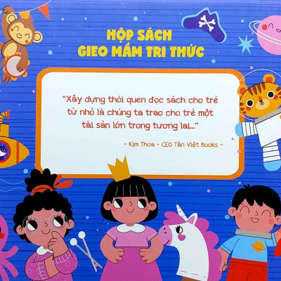 Box Set Gieo Mầm Tri Thức 8: Cùng Con Vững Bước Trưởng Thành (Bộ 4 Cuốn)
