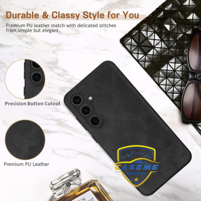 Ốp lưng da dành cho Samsung Galaxy S25/S25 Plus/S25 Ultra X-Level cao cấp - Hàng Chính Hãng