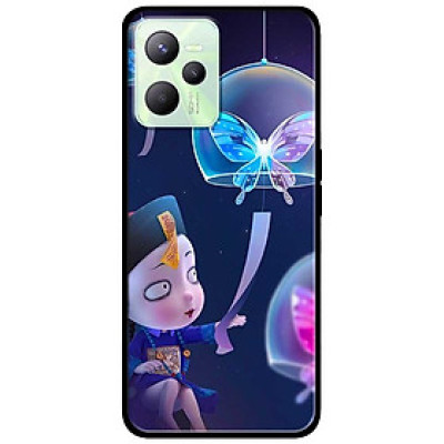 Ốp lưng dành cho Realme C35 mẫu Tiểu Cường Và Bướm