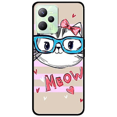 Ốp lưng dành cho Realme C35 mẫu Meo Meo