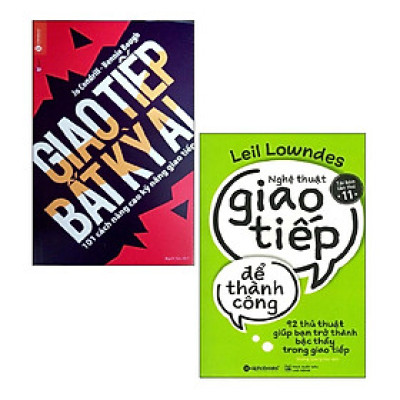Sách - Combo Giao Tiếp Bất Kỳ Ai + Nghệ Thuật Giao Tiếp Để Thành Công (2 cuốn)