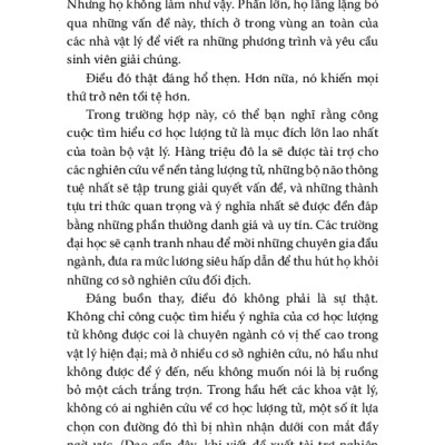 Điều Gì Đó Ẩn Sâu - Thế Giới Lượng Tử Và Không-Thời Gian Đột Sinh