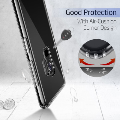 Ốp lưng silicon chống sốc cho Samsung Galaxy S8 hiệu Likgus Crashproof giúp chống chịu mọi va đập  - Hàng chính hãng