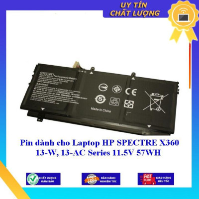 Pin dùng cho Laptop HP SPECTRE X360 13-W 13-AC Series 11.5V 57WH - Hàng Nhập Khẩu New Seal