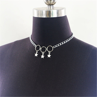 Vòng cổ dây chuyền 3 ngôi sao sáng tạo cá tính