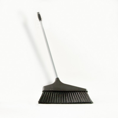 Chổi nhựa cán dài Sanada 75,5cm, cán cầm cao/ dài giúp cho người sử dụng không phải cúi gây mỏi lưng - nội địa Nhật Bản