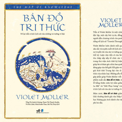 Sách - Bản đồ tri thức: Vẽ lại tiến trình lịch sử của những tư tưởng vĩ đại (Violet Moller) (Nhã Nam Official)