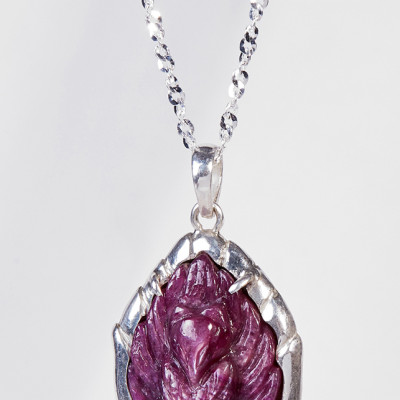 Dây Chuyền Hồ Ly 9 Đuôi Ruby Ngọc Quý Gemstones