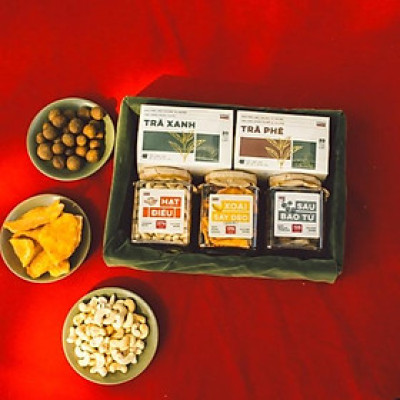 Set quà tặng 2024 Cộng Cà Phê - Set Ngọt Ấm - Bộ quà 03