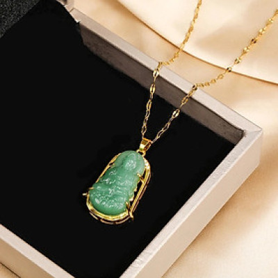 Dây chuyền mặt phật ngọc