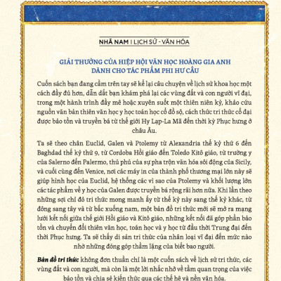 Sách - Bản đồ tri thức: Vẽ lại tiến trình lịch sử của những tư tưởng vĩ đại (Violet Moller) (Nhã Nam Official)