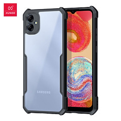 Ốp Lưng Chống Sốc Mặt Lưng Trong Suốt Bảo Vệ Cho Samsung Galaxy A04 - Hàng Chính Hãng Xundd
