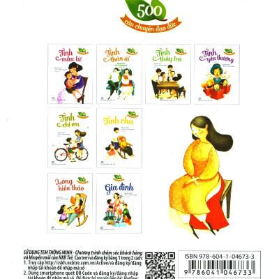 Combo 500 Câu Chuyện Đạo Đức : Tình Thân Ái ,Tình Thầy Trò, Tình Mẫu Tử ( 3 Cuốn ) ( Tặng Kèm Sổ Tay)