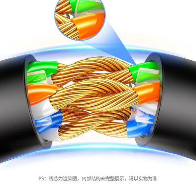 Ugreen UG60545NW102TK 1.5M CAT6 UTP Màu Đen Cáp Mạng 10/100/1000 Gigabits - HÀNG CHÍNH HÃNG