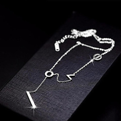 Dây chuyền nữ titan thời trang cao cấp mặt chữ Love cách điệu thép không gỉ trangsucpt 3 màu DCNUT88