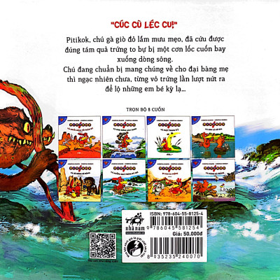 Sách: Lại chuyện xóm gà - Tập Pitikok và những quả trứng kỳ cục