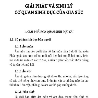 Nông Nghiệp Xanh, Sạch - Nâng Cao Khả Năng Sinh Sản Cho Đàn Gia Súc