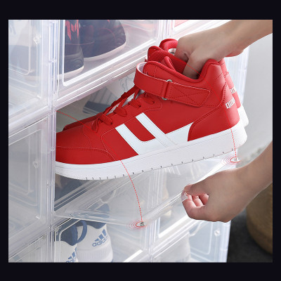 COMBO 5 HỘP ĐỰNG GIÀY NHỰA CỨNG CAO CẤP -NẮP TRONG SUỐT TÍCH HỢP NAM CHÂM HÍT