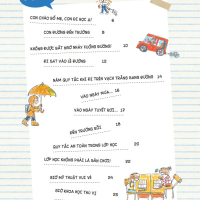 365 Ngày An Toàn Cho Bé - Hứa Với Mẹ, Bé Hãy An Toàn Khi Đi Học