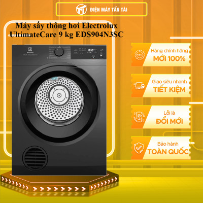 Máy sấy thông hơi Electrolux UltimateCare 9 kg EDS904N3SC - HÀNG CHÍNH HÃNG - CHỈ GIAO HCM