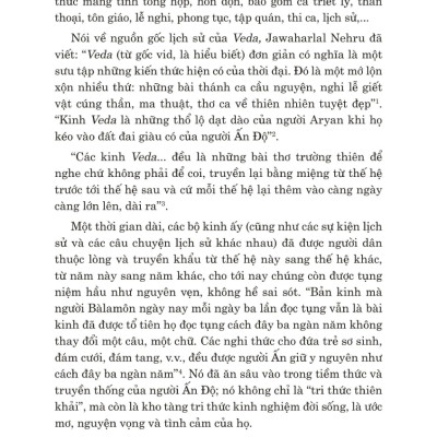 Veda Upanishad - Những Bộ Kinh Triết Lý Tôn Giáo Cổ Ấn Độ - ST