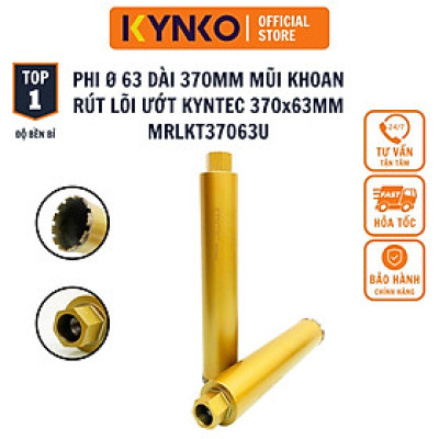 Ø 63 dài 370MM 370x63MM Mũi khoan rút lõi bê tông ướt KYNKO KYNTEC đường kính MRLKT37063U chính hãng