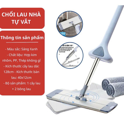 Cây Lau Nhà Tự Vắt Đa Năng - Tiện Lợi, Dễ Dàng Vệ Sinh Mọi Bề Mặt - HÀNG CHÍNH HÃNG