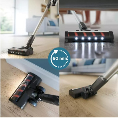 Máy hút bụi và lau sàn không dây dạng cán, máy hút bụi cầm tay Philips XC3131/01, bảo hành 2 năm | Hàng Chính Hãng