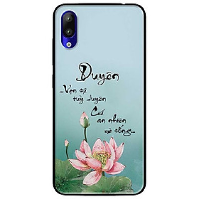 Ốp lưng dành cho Vsmart Start mẫu Sen An Nhiên Mà Sống