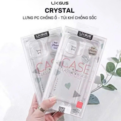 Ốp lưng cho iPhone 16 ProMax / 15Promax / 14 promax/ 13 promax/ 12 promax/ 11 promax/ Xsmax/ XS/ 8plus/ 7plus trong suốt chống ố vàng, chống sốc đệm khí cao cấp - hàng chính hãng