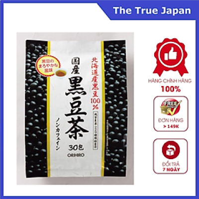 Trà đậu đen nguyên chất Orihiro 180g (6g x 30 túi)