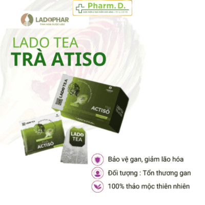 [CHÍNH HÃNG] Trà Thảo Mộc Actiso Hỗ Trợ Chức Năng Gan Thanh Lọc Cơ Thể 20 Túi Lọc