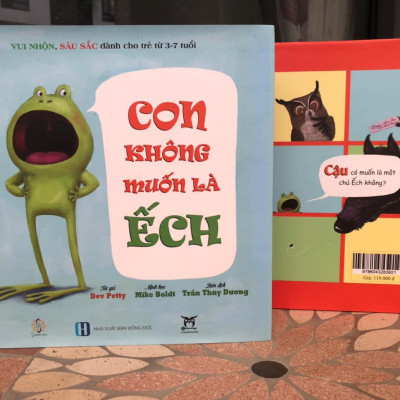 Sách Con không muốn là Ếch