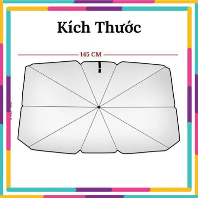 Ô che nắng kính lái ô tô️ ️ dù che kinh lái o to cao cấp