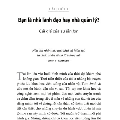 Từ Quản Lý Đến Lãnh Đạo - Sứ Mệnh Dẫn Đầu _SGB