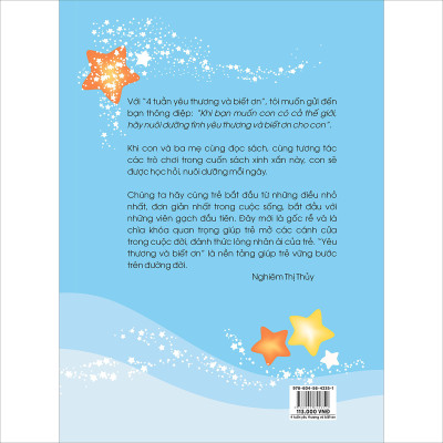 4 Tuần Yêu Thương Và Biết Ơn – Sách Hay Con Đọc Mỗi Ngày