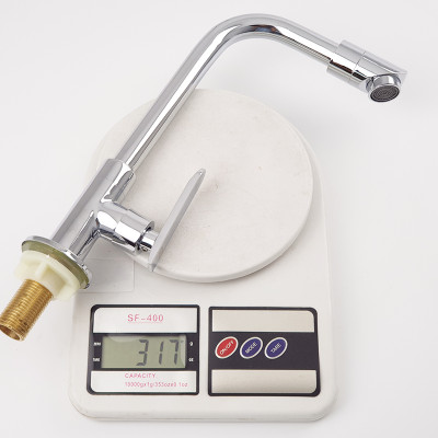 Vòi rửa chén lạnh Eurolife EL-T015 (Trắng bạc)