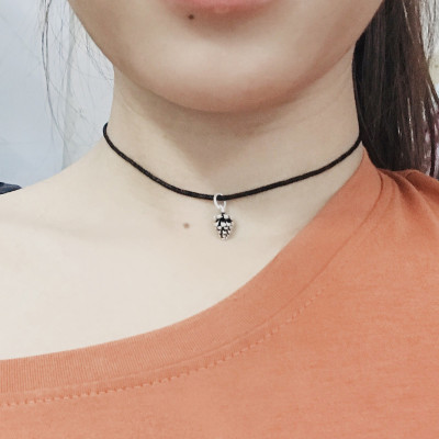 Dây chuyền mặt bạc hình hoa tuyết noel an lành - Ngọc Quý Gemstones