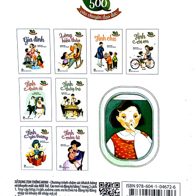 Combo 500 Câu Chuyện Đạo Đức : Tình Thân Ái ,Tình Thầy Trò, Tình Mẫu Tử ( 3 Cuốn ) ( Tặng Kèm Sổ Tay)