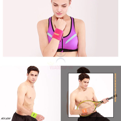 Băng Đô Đeo Cổ Tay Chặn Mồ Hôi AOLIKES 0235 , Tập Gym , Thể Thảo, Cầu Lông , Tennis, Quần Vợt